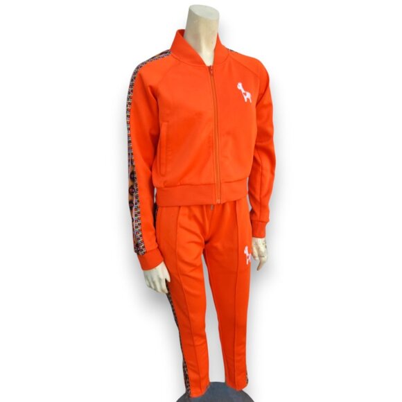 YEMA Classic Orange Tracksuit - Picture 3 of 12